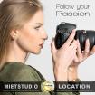 Fotohintergrund mieten Messewand Fotowand
